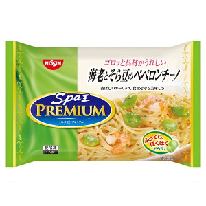 スパ王プレミアム ゴロッと具材がうれしい 海老とそら豆のペペロンチーノ 冷凍 楽天西友ネットスーパー スパ王プレミアム ゴロッと具材がうれしい 海老とそら豆のペペロンチーノ 冷凍 楽天西友ネットスーパー